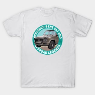 4x4 Offroad Legends: Mercedes-Benz G-klasse G63 AMG T-Shirt